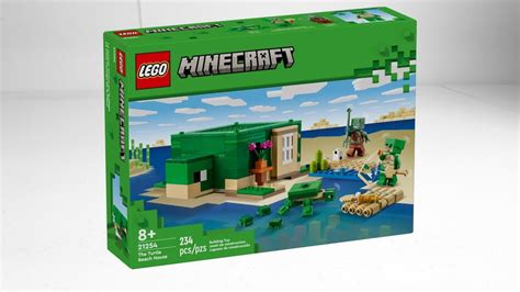 Lego Minecraft The Turtle Beach House Set 21254 Youtube