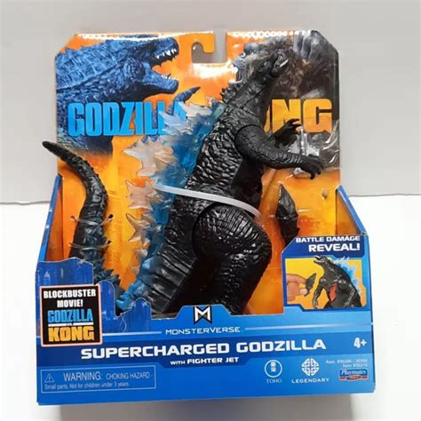 Godzilla Vs Kong Monsterverse Supercharged Godzilla W Fighter Jet