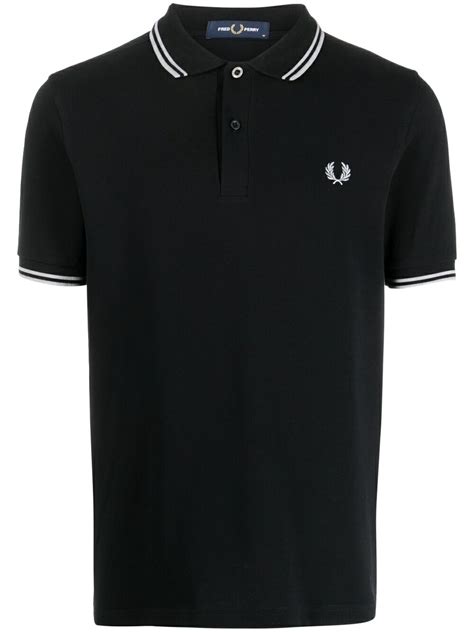 Fred Perry Logo Cotton Polo Shirt Fred Perry