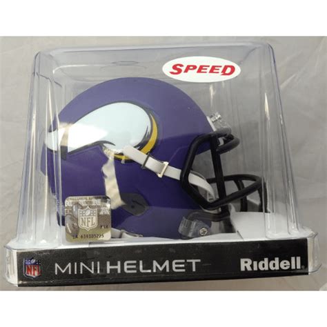 Mini Helmet: Minnesota Vikings - Speed – CARDIACS Sports & Memorabilia