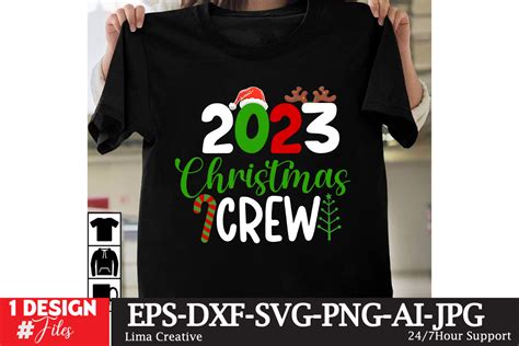 2023 Christmas Crew Svg Design Graphic By Lima Creative · Creative Fabrica