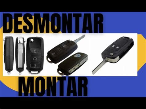 COMO TROCAR CARCAÇA DESMONTAR MONTAR CHAVE GOL G6 CANIVETE YouTube