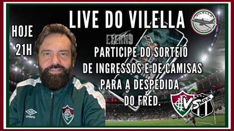 Live Do Vilella Hoje Horas Ingressos Pra S Bado Youtube