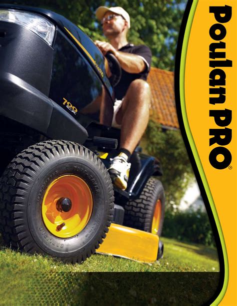 Poulan Lawn Mower Lawn And Garden Tractor User Guide