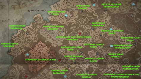 Diablo 4 All Dungeon Locations And Aspects Guide Gamespot