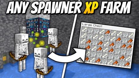 All Mob Spawner Xp Farms Minecraft 121 Tutorial Skeleton Zombie