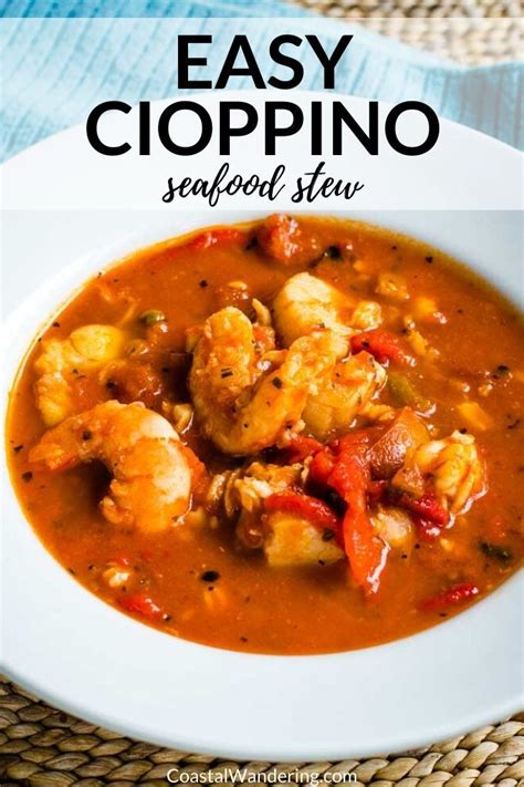 Easy Cioppino Seafood Stew Recipe Artofit