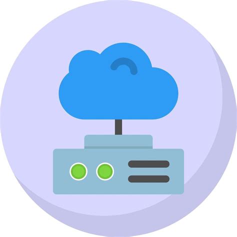 Cloud Storage Vector Icon Design 20158516 Vector Art At Vecteezy