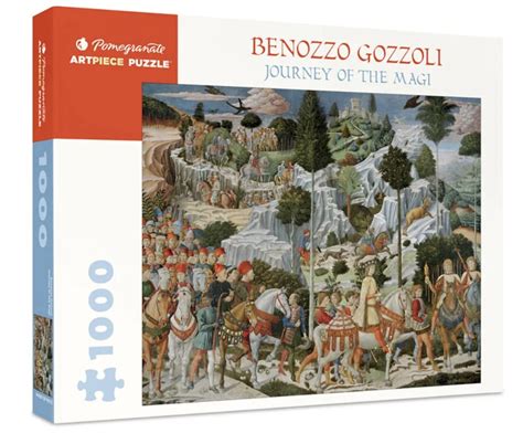 Pomegranate 1000 Piece Jigsaw Puzzle Benozzo Gozzoli: Journey of the ...