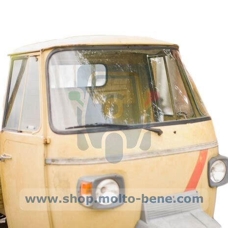 Voorruit Piaggio Ape MP P Molto Bene Shop