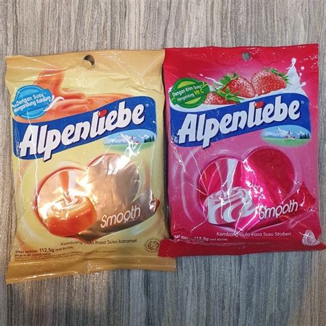 Jual Alpenliebe Smooth 125 Gr Strawberry Caramel Isi 50 Pcs Alpenliebe