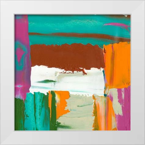 Goldberger Jennifer 15x15 White Modern Wood Framed Museum Art Print