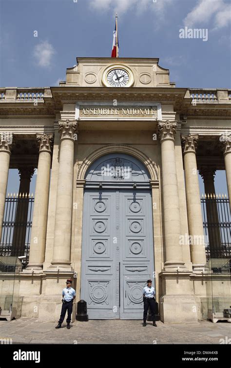 Paris: French National Assembly Stock Photo - Alamy