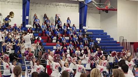 Cooper Cougars Fight Song White Out Pep Rally September 2 2022