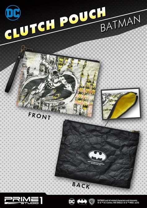 DC comics Vintage BATMAN Pouch グッズ プライム1スタジオ