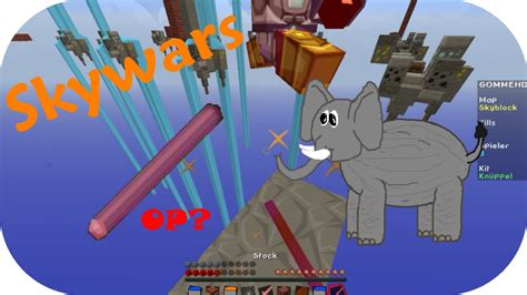 Das Knüppel Kit OP Minecraft Skywars Zettrik YouTube