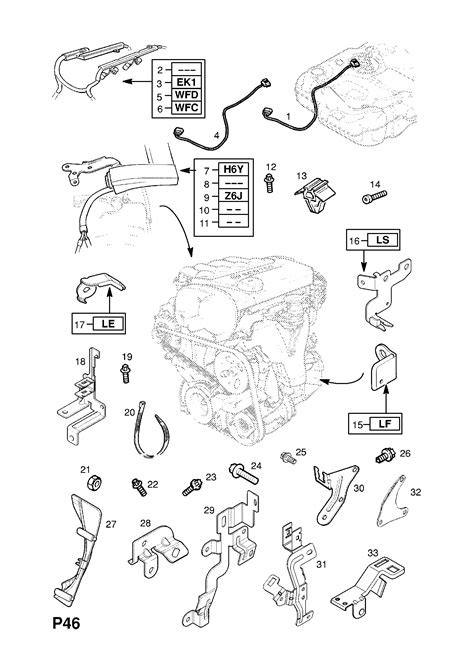 Opel VECTRA C Fuel Injection Harness Fittings Opel EPC Online