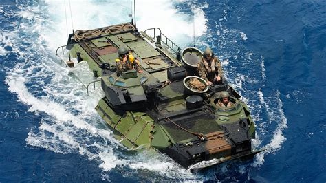 Examining The New Amphibious Combat Vehicle With Mm Cannon For U S