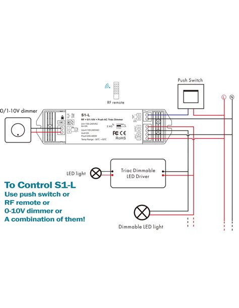 V W Ac Triac Dimmer Skydance