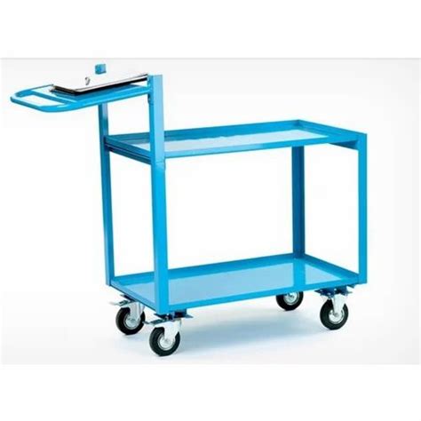 Lrpl Blue Material Handling Trolley Loading Capacity Kg At Rs