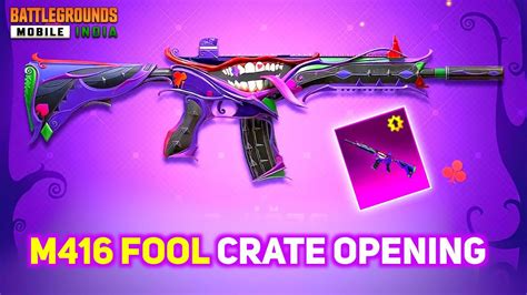 M416 FOOL CRATE OPENING M416 FOOL BIKE FOOL GUN SKIN M416 FOOL