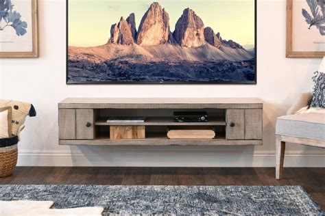 15 Floating TV Stands For Your Modern Living Room