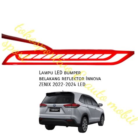 Jual LAMPU LED REFLEKTOR BUMPER BELAKANG INNOVA ZENIX 2022 2023 LED