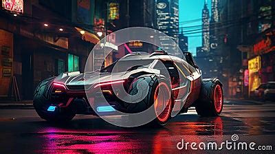 Future Cab Concept Art Royalty Free Stock Photo Cartoondealer