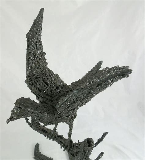 Bird In Everything: Metal Bird Sculpture