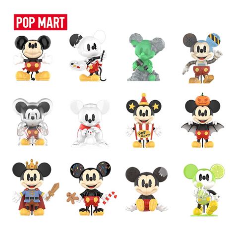 พร้อมส่ง Popmart Disney 100 Years Mickey Mouse ยกกล่อง12ตัว Shopee