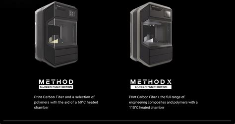 Makerbot Method X 3d Printer Carbon Fiber Edition 3d Printers Depot