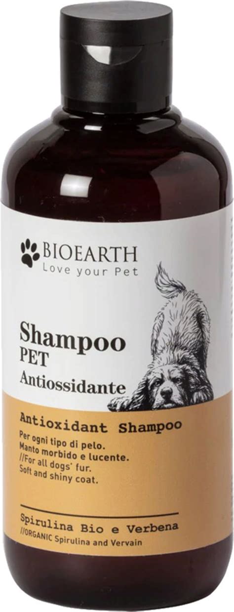 BIOEARTH PET Antioxidant Shampoo 250 Ml Ecco Verde Onlineshop