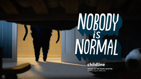 Nobody is Normal, a stop-motion animation for the U.K.'s Childline ...