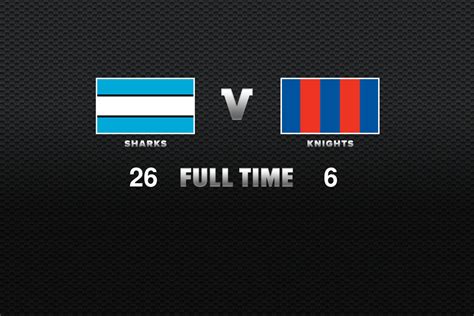 FULL TIME Sharks Vs Knights Round 12 2023 NRL News Zero Tackle