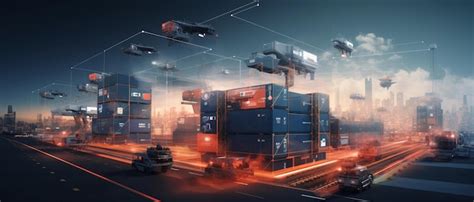 Premium Ai Image The Future Of Logistics Concept Ai