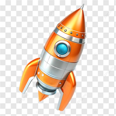 Cartoon Rocket Ship Clipart Illustration Flying In Space Cartoon