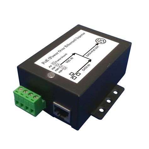 Dcdc Gigabit Poe Injector With 10 36v Dc Input And 48v 035a Output Metal Case 40c~70c Mit