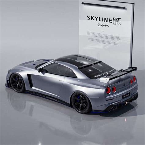 R Nissan Skyline Gt R Concept By Roman Miah And Avante Design