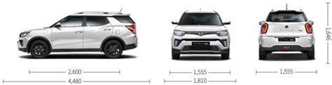 SsangYong Tivoli Grand 2025 Dane Wymiary Spalanie Dixi Car