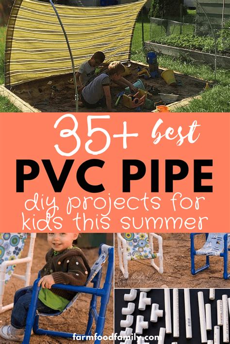 fun easy pvc pipe diy projects  kids    summer pipe