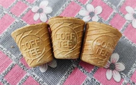 COFF TEE Baked Biscuits Edible Biscuit Tea Cup Packaging Type Box At