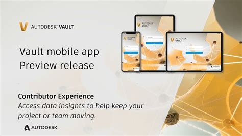 Autodesk Vault Mobile App Contributor Experience Youtube