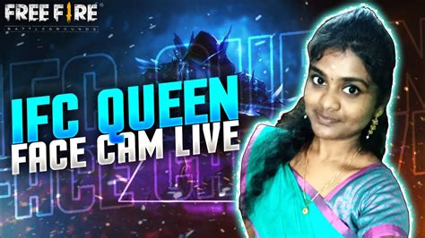 Free Fire Live Tamil Face Cam Live Girl Streamer 50 Youtube