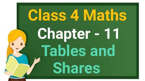 Class 4 Maths Chapter 11 Tables And Shares Full Chapter Cbse Ncert Youtube