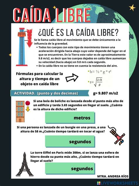 Ejercicio Online De Ca Da Libre Para Secundaria Puedes Hacer Los