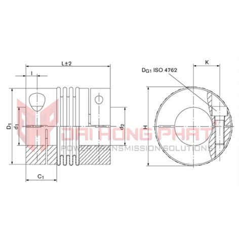 KHỚP NỐI TRỤC RINGFEDER GWB AKN Đại Hồng Phát