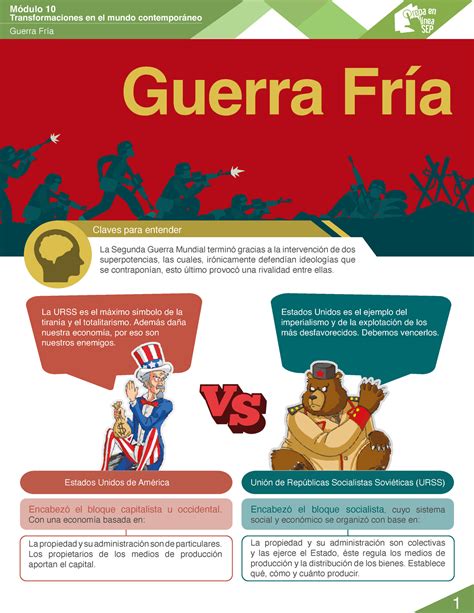 M10 S2 Guerra Fría PDF - Transformaciones en el mundo contemporáneo