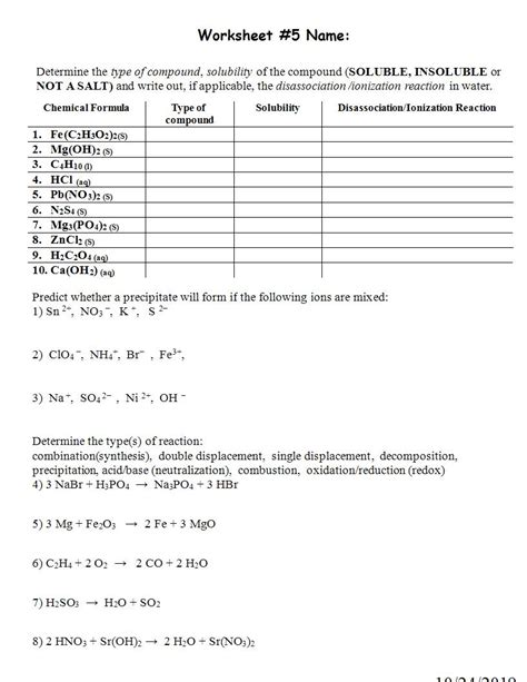 Soluble Or Insoluble Worksheet Soluble And Insoluble Substances