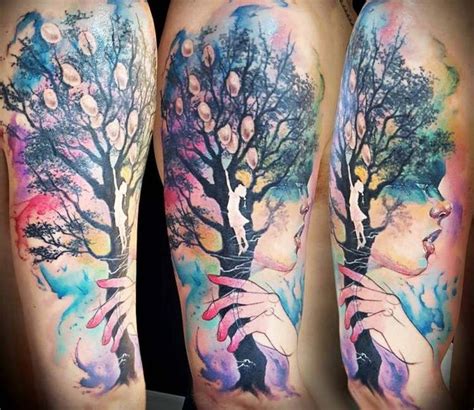 Tree face tattoo by El Mago Tattoo | Post 25091 | Incredible tattoos ...