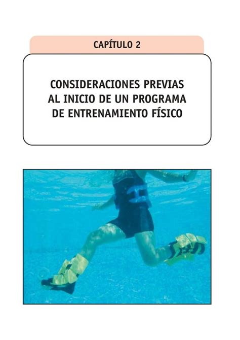 Caracteristicas Del Acondisionamiento Fisico En El Medio Acuatico PDF